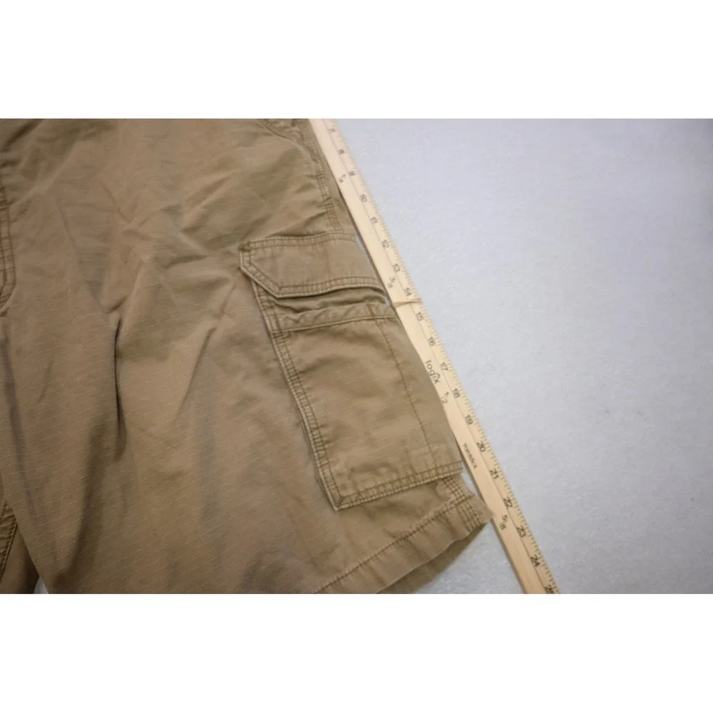 Carhartt Cargo Shorts Mens 42 Tan Force Relaxed Fit Ripstop Workwear Excellent